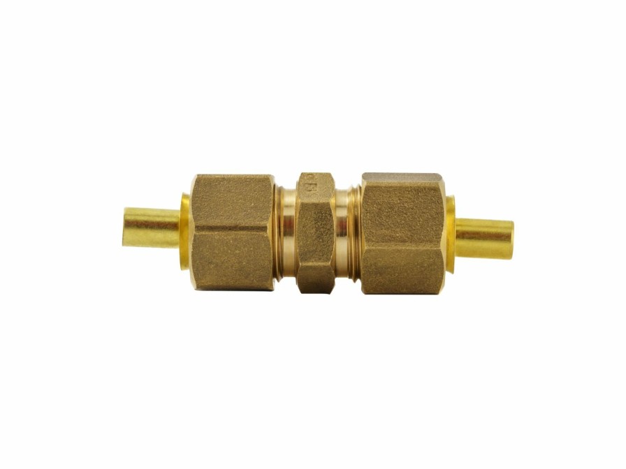 Valves, Fittings & Connectors ProLine Series Compression Fittings | Brass 3/8-In Comp X 3/8-In Comp Union