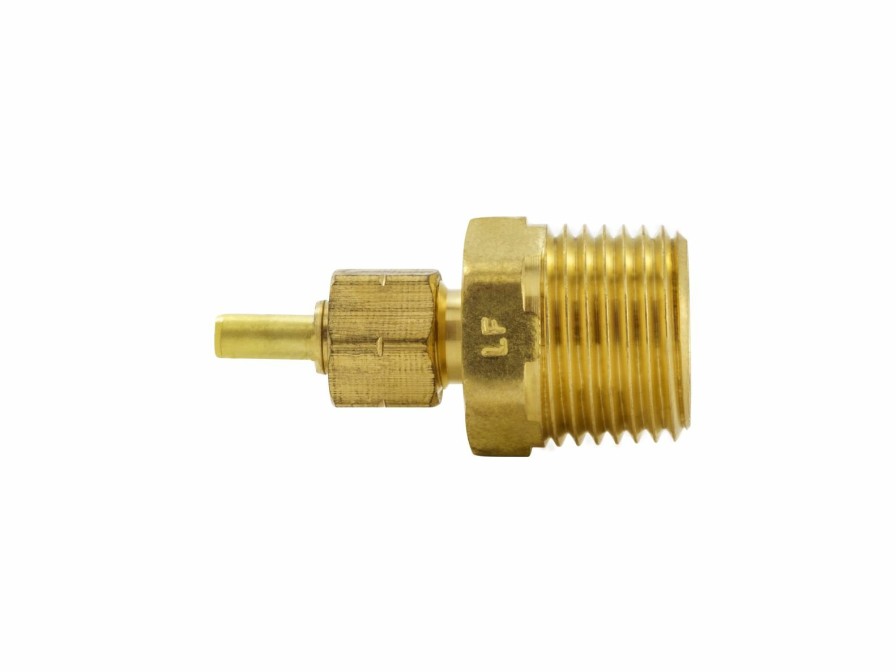 Valves, Fittings & Connectors ProLine Series Compression Fittings | Brass 1/4-In Comp X 1/2-In Mip Connector