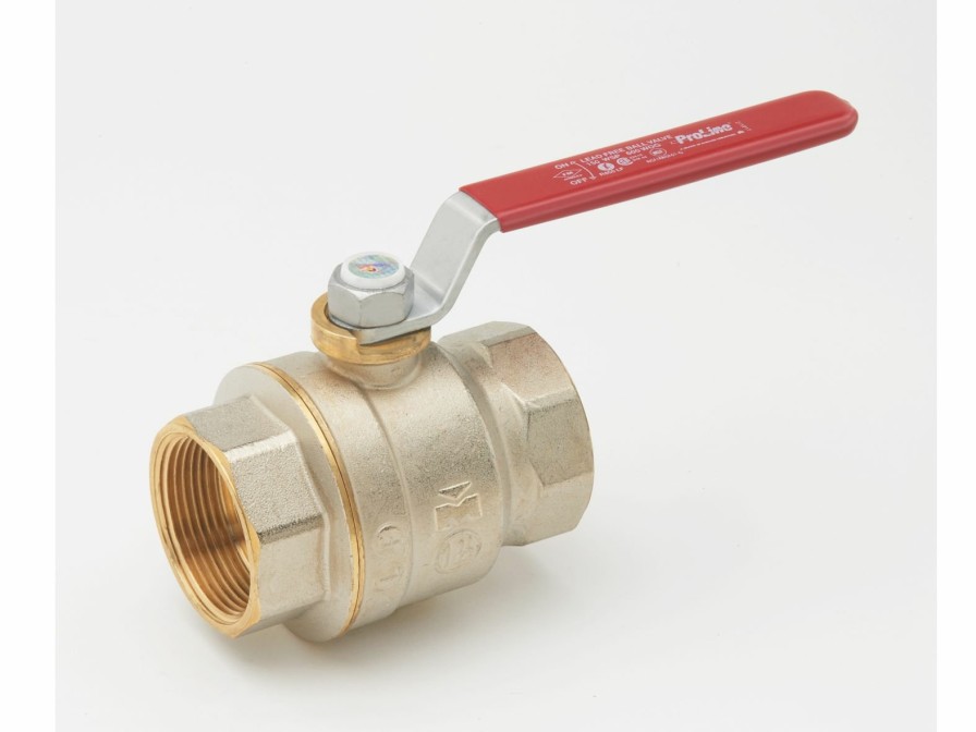 Valves, Fittings & Connectors ProLine Series Ball Valves | Brass 1-1/2-In Fip X 1-1/2-In Fip Ball Valve - Lead-Free