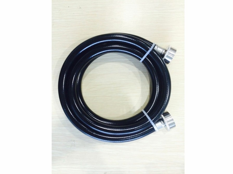 Valves, Fittings & Connectors ProLine Series Appliance Connectors | 3/4-In Fht X 3/4-In Fht X 120-In Black Rubber Washing Machine Connector