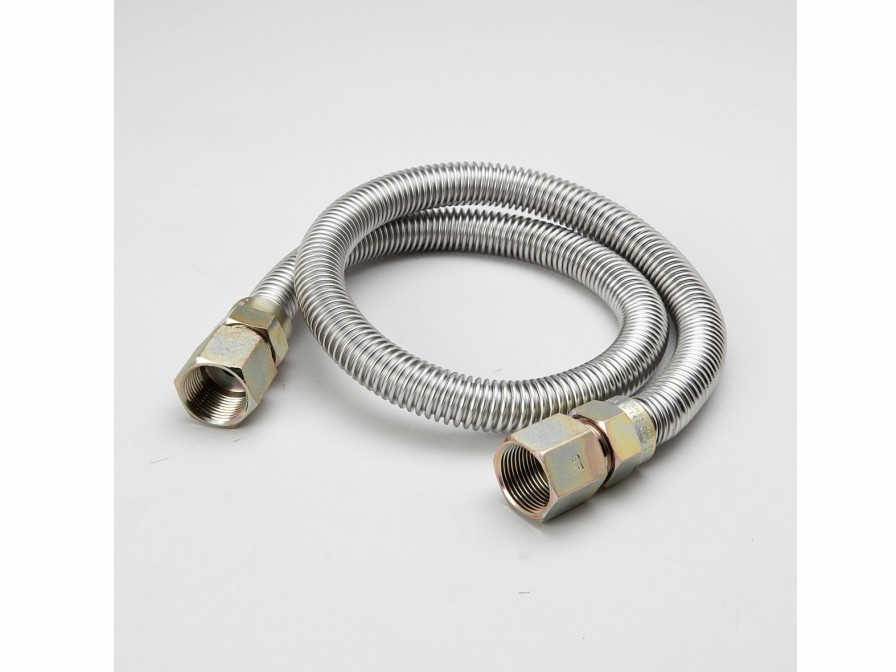 Valves, Fittings & Connectors ProLine Series Uncoated Flexible Gas Connectors | 36-In 1/2-In Id Csst Gas Connector - 3/4-In Fip X 3/4-In Fip