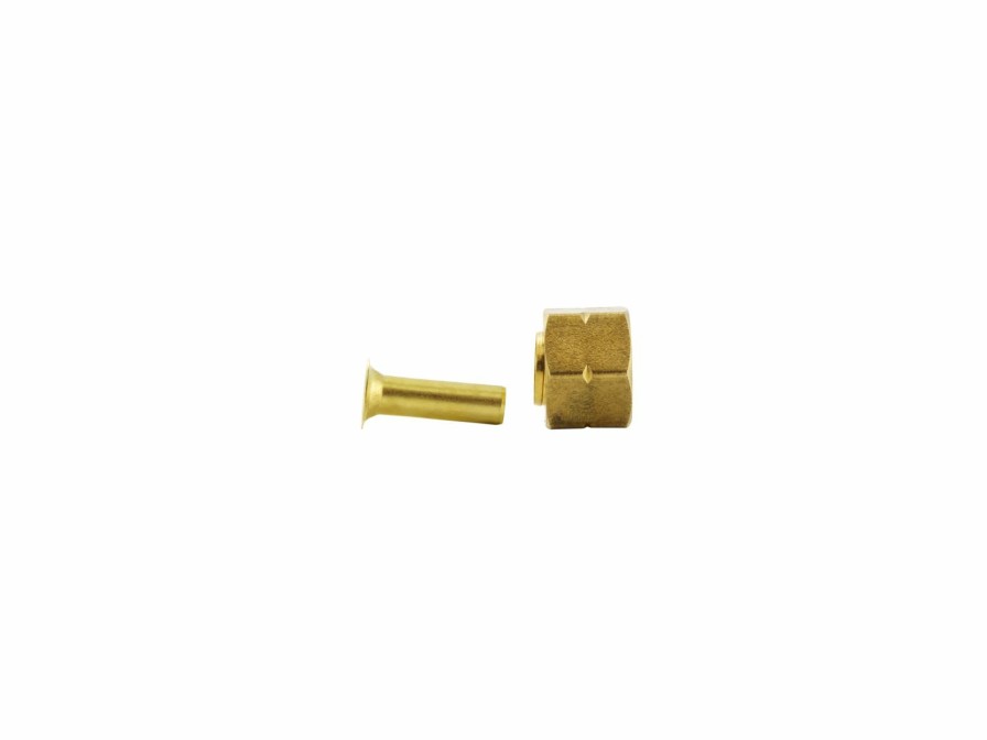 Valves, Fittings & Connectors ProLine Series Compression Fittings | Brass 3/8-In Comp Nut With Insert