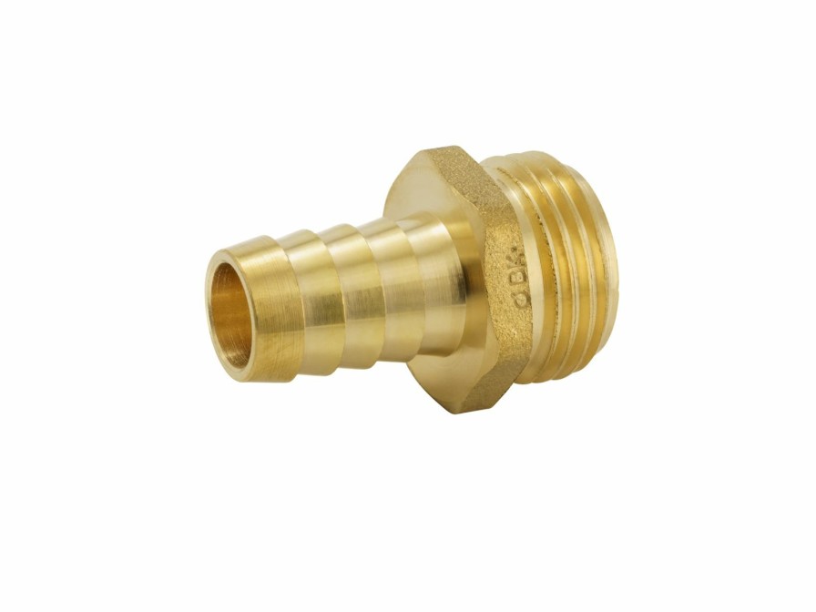 Valves, Fittings & Connectors ProLine Series Garden Hose Fittings | Brass 5/8-In Barb X 3/4-In Mht Adapter