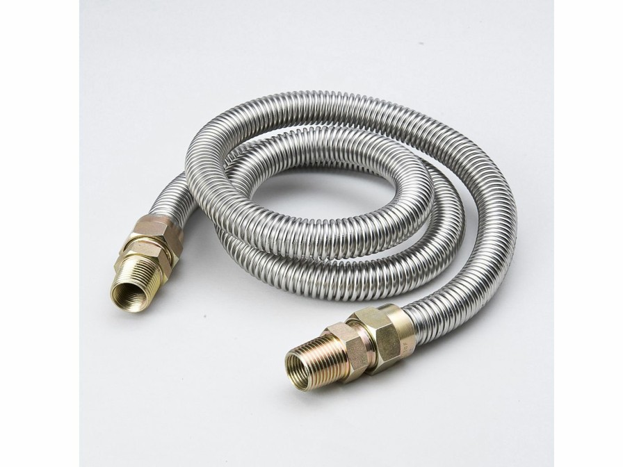 Valves, Fittings & Connectors ProLine Series Uncoated Flexible Gas Connectors | 24-In 1/4-In Id Csst Gas Connector - 3/8-In Flf X 3/8-In Flf