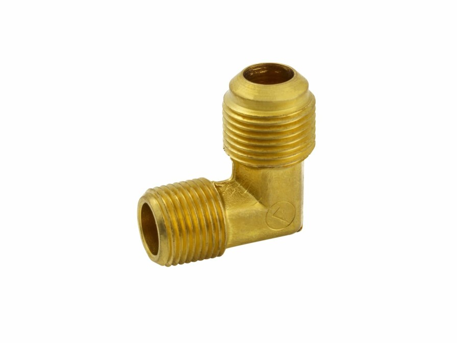 Valves, Fittings & Connectors ProLine Series Flare Fittings | Brass 1/2-In Fl X 3/8-In Mip Male Elbow