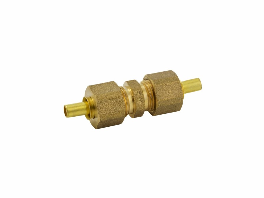 Valves, Fittings & Connectors ProLine Series Compression Fittings | Brass 1/4-In Comp X 1/4-In Comp Union