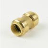 Valves, Fittings & Connectors ProLine Series Brass Push Fit | 1-In Pf Brass Push Fit Coupling