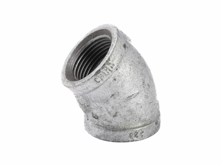 Piping Systems Southland Galvanized Iron | 1-In Fip Galvanized 45-Degree Elbow - Bulk