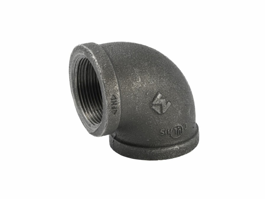 Piping Systems Southland Black Iron | 1-1/2-In Fip Black Iron 90-Degree Elbow - Bulk