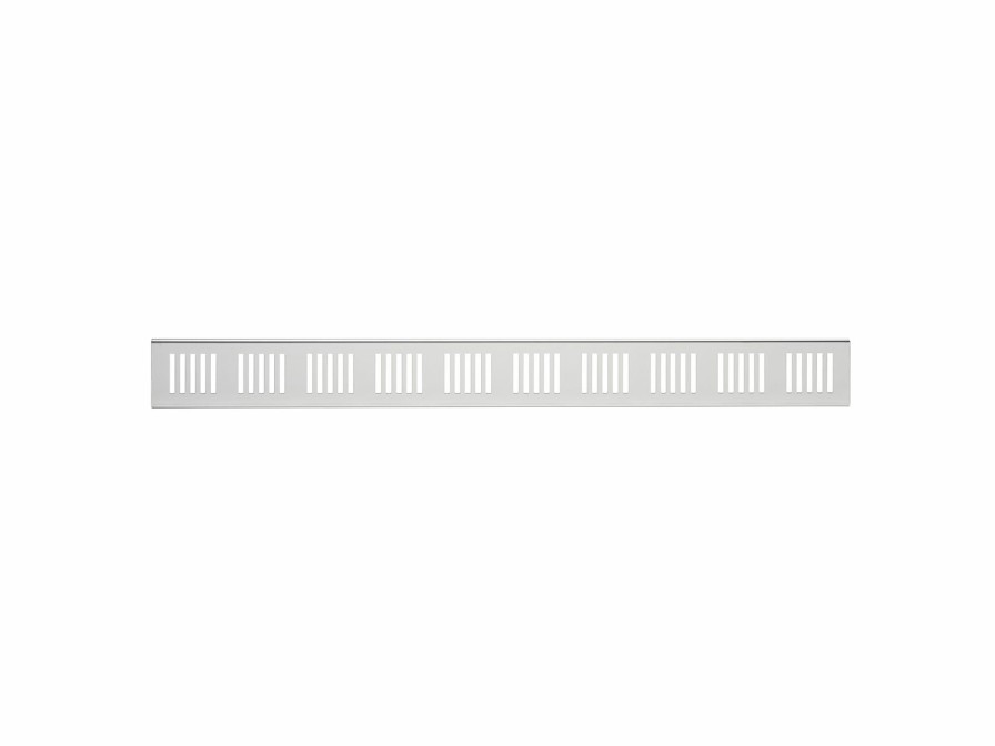 Bath & Kitchen Products B&K Linear Models | 36-In Polished Chrome Skylights Pattern Linear 2-In Shower Drain