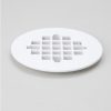 Bath & Kitchen Products B&K Drains & Strainers | White Plastic 4-1/2-In Shower Drain Gid