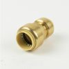 Valves, Fittings & Connectors ProLine Series Brass Push Fit | 3/4-In Pf X 1/2-In Pf Brass Push Fit Coupling