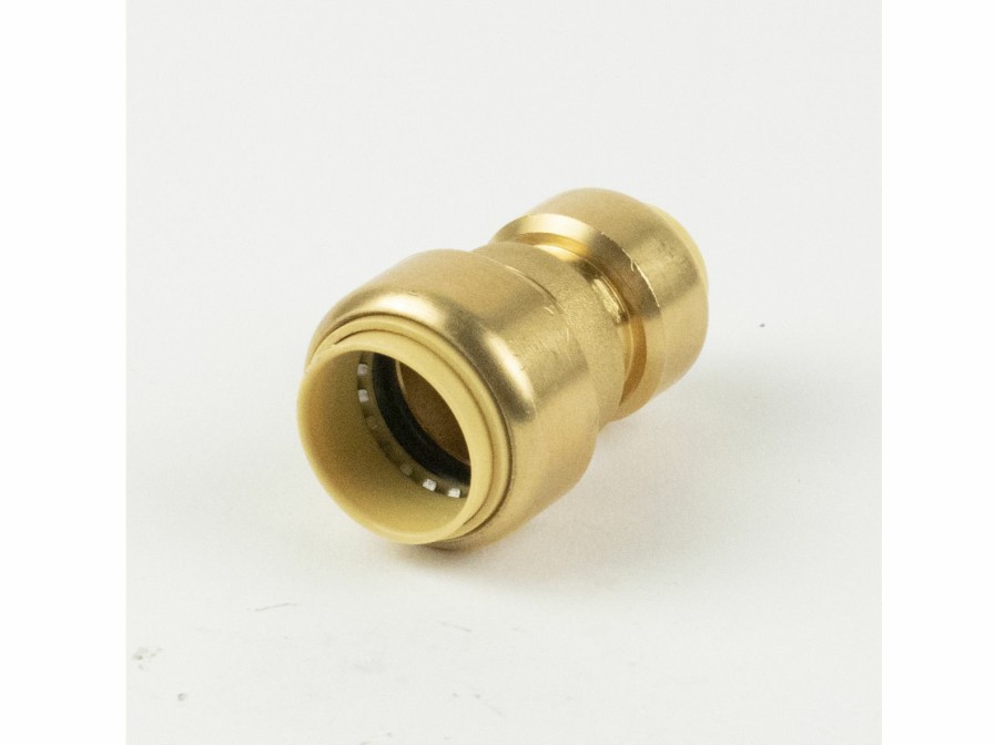 Valves, Fittings & Connectors ProLine Series Brass Push Fit | 3/4-In Pf X 1/2-In Pf Brass Push Fit Coupling