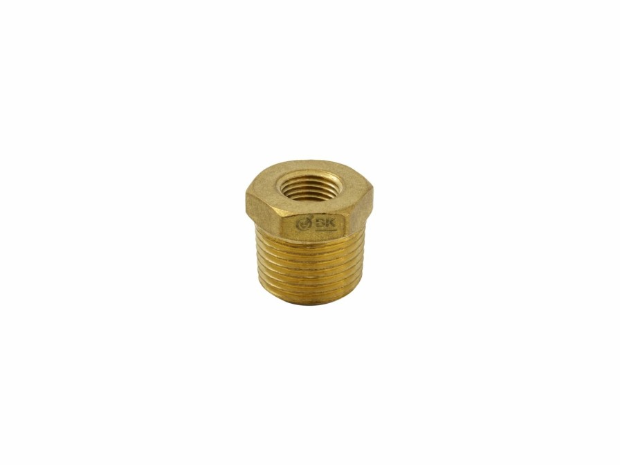 Valves, Fittings & Connectors ProLine Series Brass Fittings & Nipples | Brass 3/8-In Mip X 1/8-In Fip Hex Bushing