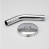 Bath & Kitchen Products B&K Repair | Chrome Plated Brass 6-In Shower Arm W/Escutcheon