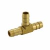 Valves, Fittings & Connectors ProLine Series Brass Barbed Fittings | Brass 3/8-In Barb X 3/8-In Barb X 3/8-In Barb Tee