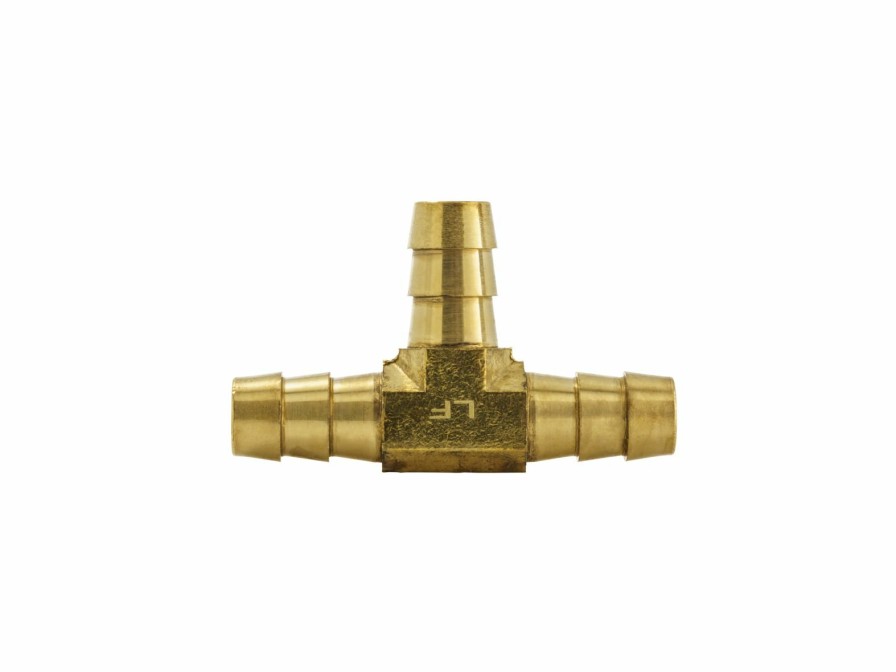 Valves, Fittings & Connectors ProLine Series Brass Barbed Fittings | Brass 3/8-In Barb X 3/8-In Barb X 3/8-In Barb Tee