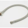 Valves, Fittings & Connectors ProLine Series Toilet Connectors | 3/8-In Comp X 7/8-In Metal Bc X 16-In Braided Stainless Steel Toilet Supply Supply Line