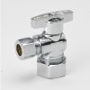 Valves, Fittings & Connectors ProLine Series Angle Stops | Chrome Plated Brass 3/8-In Comp X 3/8-In Comp Angle Stop