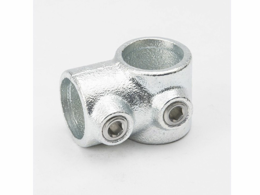 Structural Fittings & Pipe SteelTek Tees | Galvanized 3/4-In Single Socket Tee