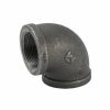 Piping Systems Southland Black Iron | 1-1/2-In Fip Black Iron 90-Degree Elbow - Barcoded