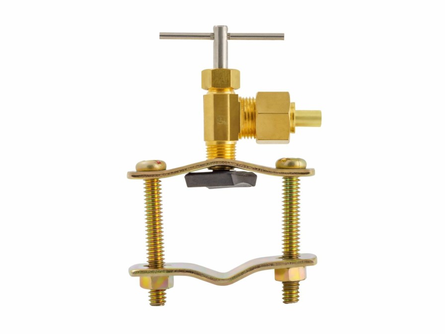 Valves, Fittings & Connectors ProLine Series Compression Fittings | Brass 3/8-In Comp Self-Tapping Saddle Valve