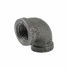 Piping Systems Southland Black Iron | 1/2-In X 3/8-In Fip Black Iron 90-Degree Elbow - Bulk