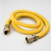 Valves, Fittings & Connectors ProLine Series Yellow Epoxy Coated Flexible Gas Connectors | 60-In 1/2-In Id Yellow Coated Csst Gas Connector - 3/4-In Fip X 3/4-In Fip