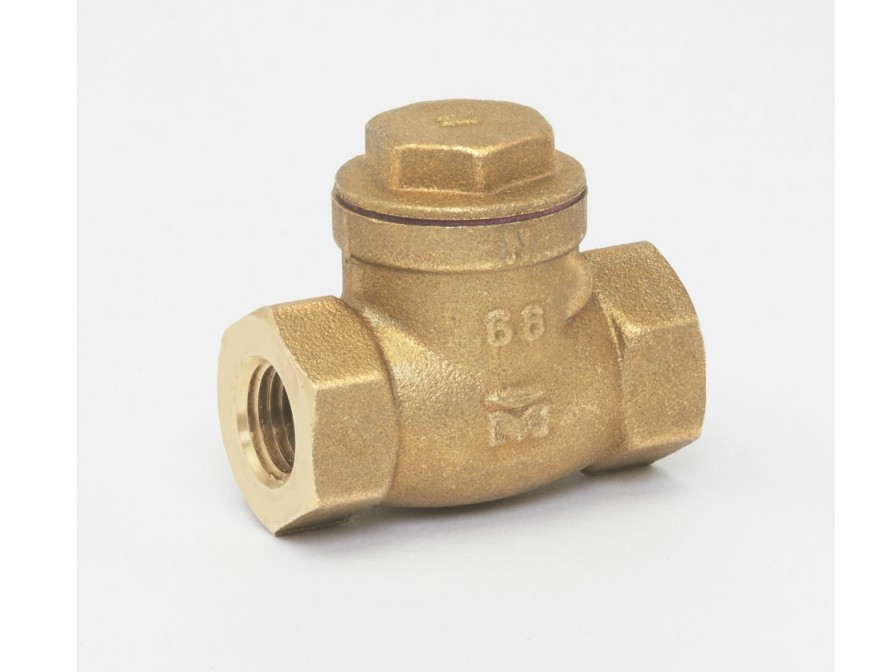 Valves, Fittings & Connectors ProLine Series Plumbing Valves | Brass 1/4-In Fip X 1/4-In Fip Swing Check Valve - Lead-Free