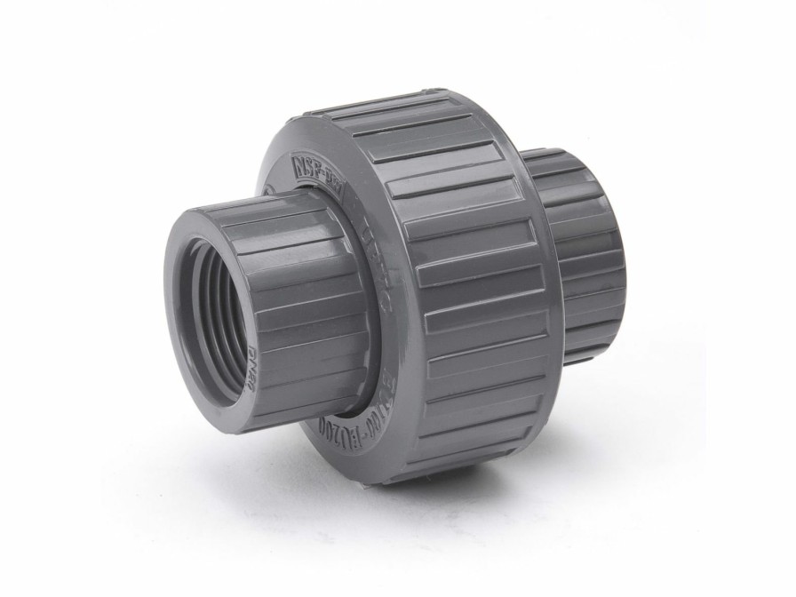 Valves, Fittings & Connectors B&K Plastic | Schedule 80 Pvc 1-In Fip X 1-In Fip Union