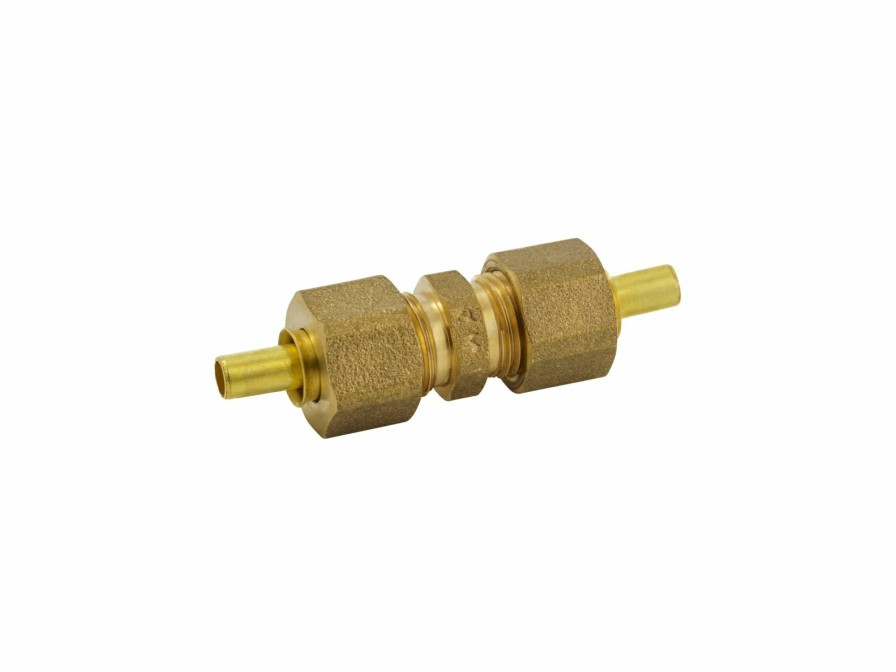 Valves, Fittings & Connectors ProLine Series Compression Fittings | Brass 1/4-In Comp X 1/4-In Comp Union