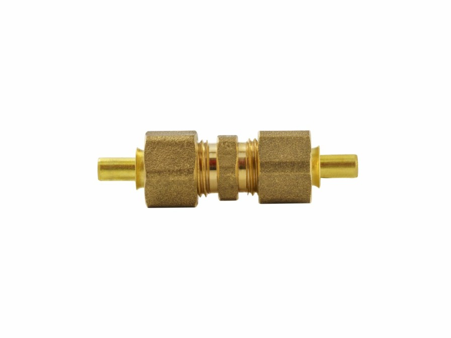 Valves, Fittings & Connectors ProLine Series Compression Fittings | Brass 1/4-In Comp X 1/4-In Comp Union