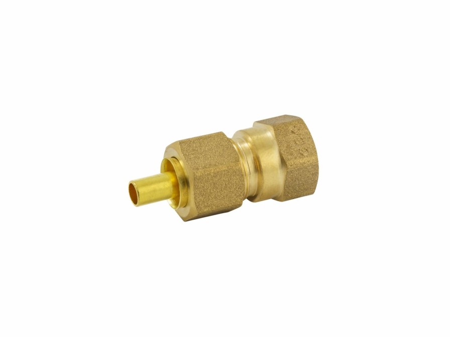 Valves, Fittings & Connectors ProLine Series Compression Fittings | Brass 3/8-In Comp X 1/4-In Fip Coupling