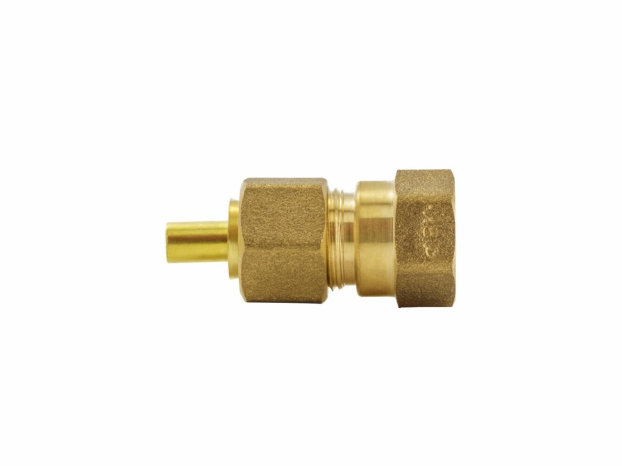 Valves, Fittings & Connectors ProLine Series Compression Fittings | Brass 3/8-In Comp X 1/4-In Fip Coupling