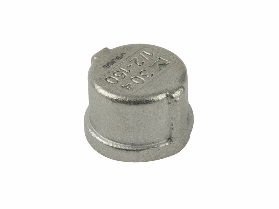 Valves, Fittings & Connectors ProLine Series | Stainless Steel 304 1/2-In Fip Cap