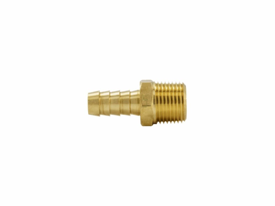 Valves, Fittings & Connectors ProLine Series Brass Barbed Fittings | Brass 3/8-In Barb X 3/8-In Mip Male Adapter