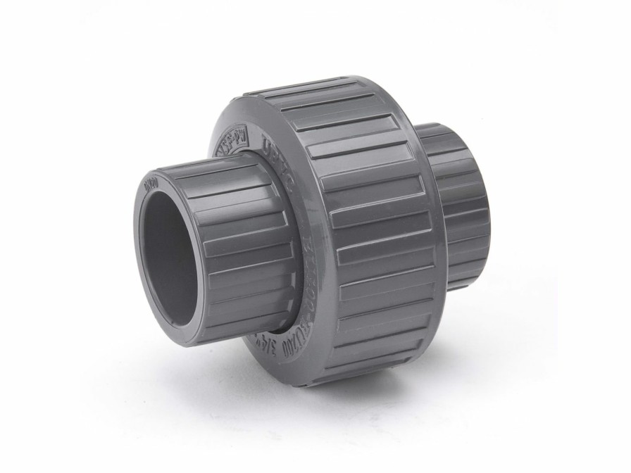 Valves, Fittings & Connectors B&K Plastic | S80 Pvc 1-1/2-In Solv X 1-1/2-In Solv Union