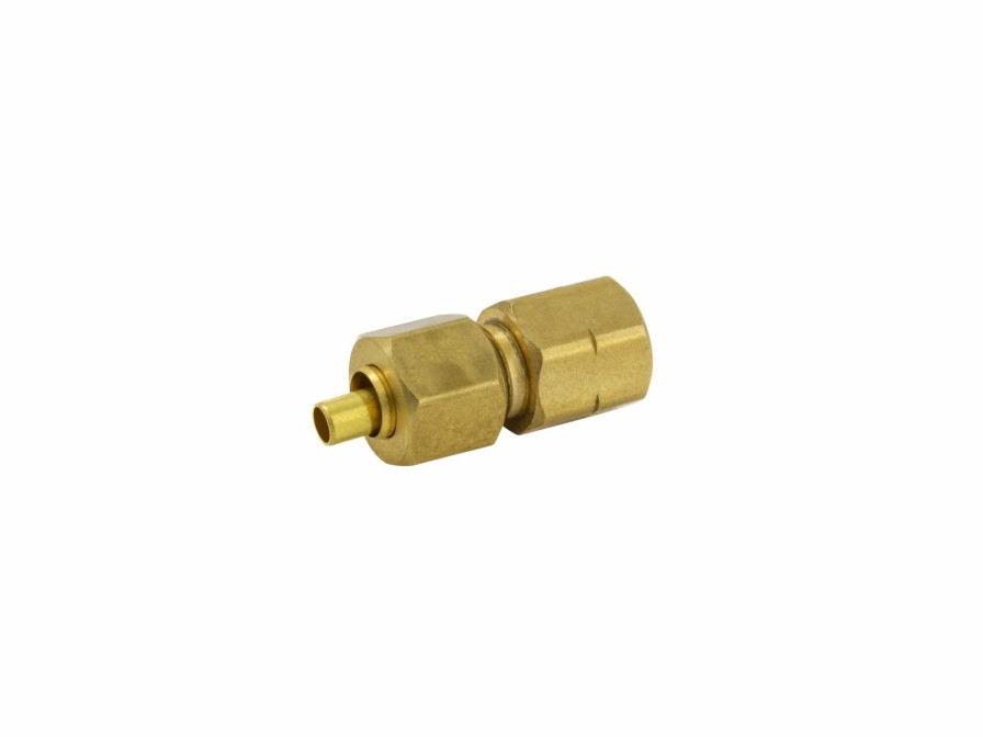 Valves, Fittings & Connectors ProLine Series Compression Fittings | Brass 1/4-In Comp X 1/8-In Fip Coupling