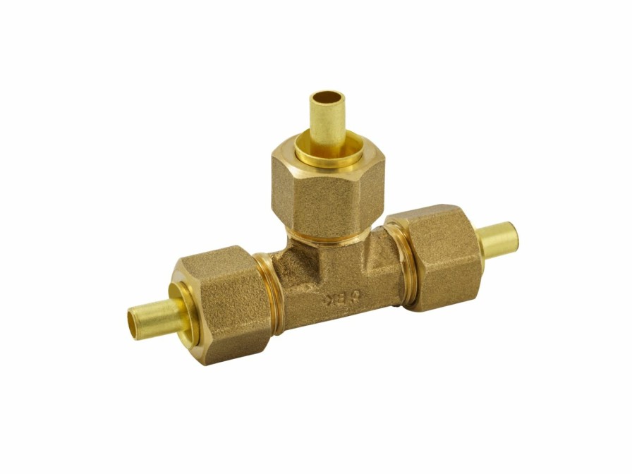 Valves, Fittings & Connectors ProLine Series Compression Fittings | Brass 3/8-In Comp X 3/8-In Comp X 3/8-In Comp Tee