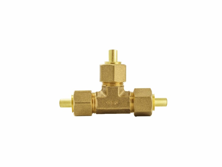 Valves, Fittings & Connectors ProLine Series Compression Fittings | Brass 3/8-In Comp X 3/8-In Comp X 3/8-In Comp Tee