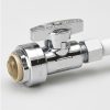 Valves, Fittings & Connectors ProLine Series Straight Stops | Chrome Plated Brass 1/2-In Pf X 3/8-In Comp Straight Stop