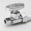 Valves, Fittings & Connectors ProLine Series Straight Stops | Chrome Plated Brass 5/8-In Comp X 3/8-In Comp Straight Stop