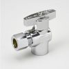 Valves, Fittings & Connectors ProLine Series Angle Stops | Chrome Plated Brass 3/8-In Fip X 3/8-In Comp Angle Stop