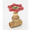 Valves, Fittings & Connectors ProLine Series Plumbing Valves | Brass 1/2-In Swt X 1/2-In Swt Compact Pattern Gate Valve - Lead-Free