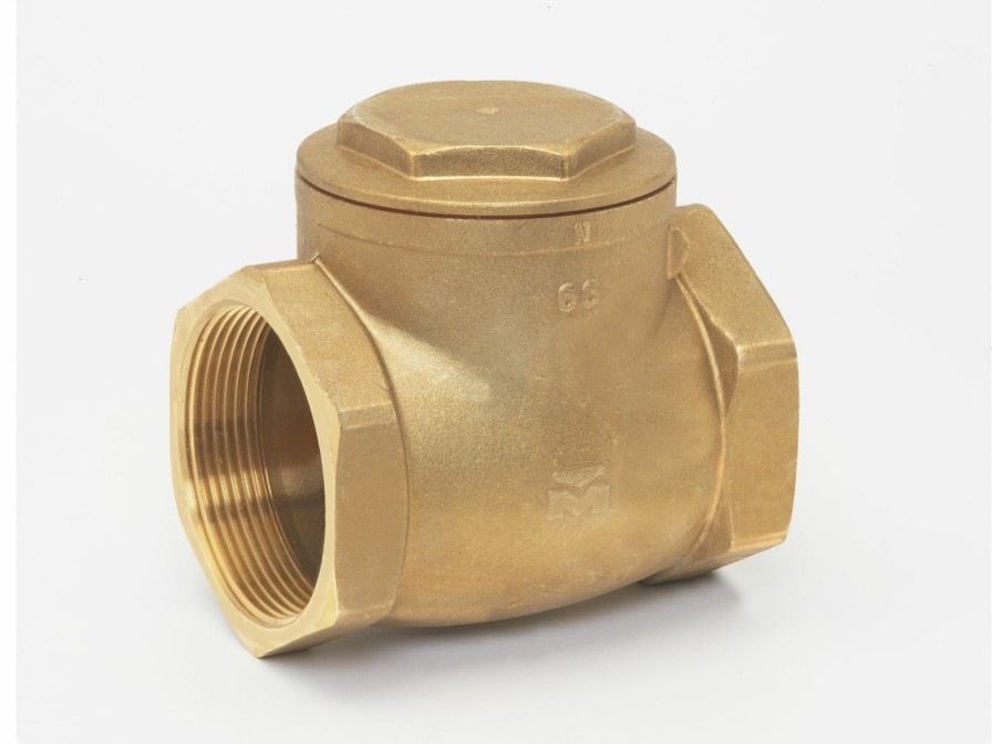 Valves, Fittings & Connectors ProLine Series Plumbing Valves | Brass 3-In Fip X 3-In Fip Swing Check Valve - Lead-Free