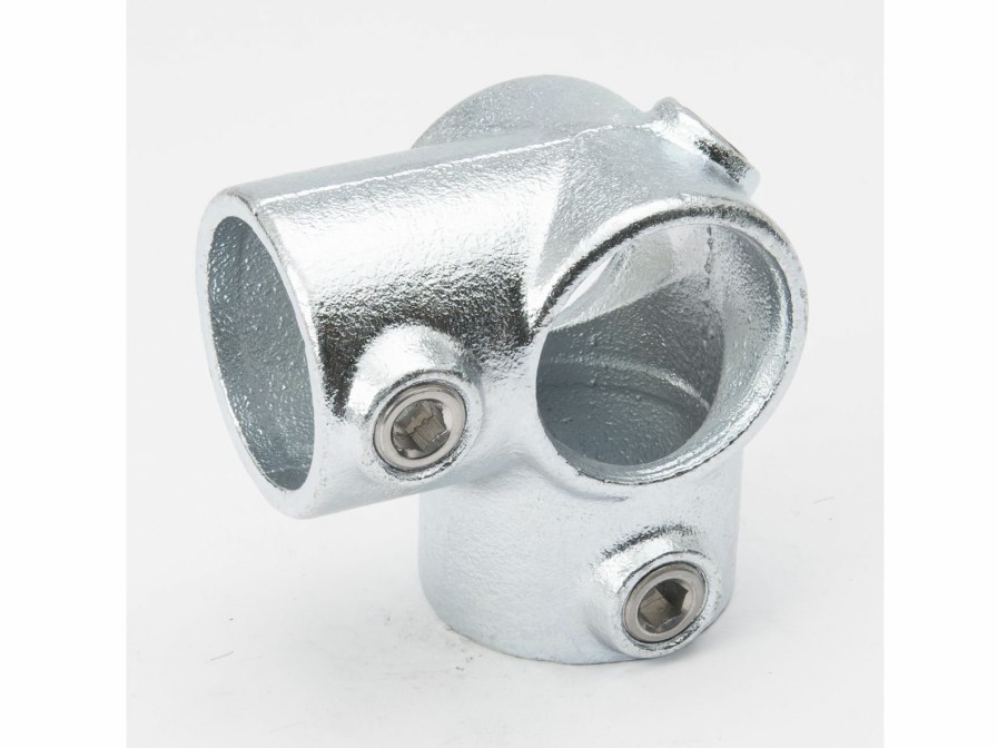 Structural Fittings & Pipe SteelTek Tees | Galvanized 1-1/4-In 90 Side Outlet Tee