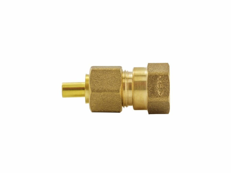 Valves, Fittings & Connectors ProLine Series Compression Fittings | Brass 3/8-In Comp X 1/4-In Fip Coupling