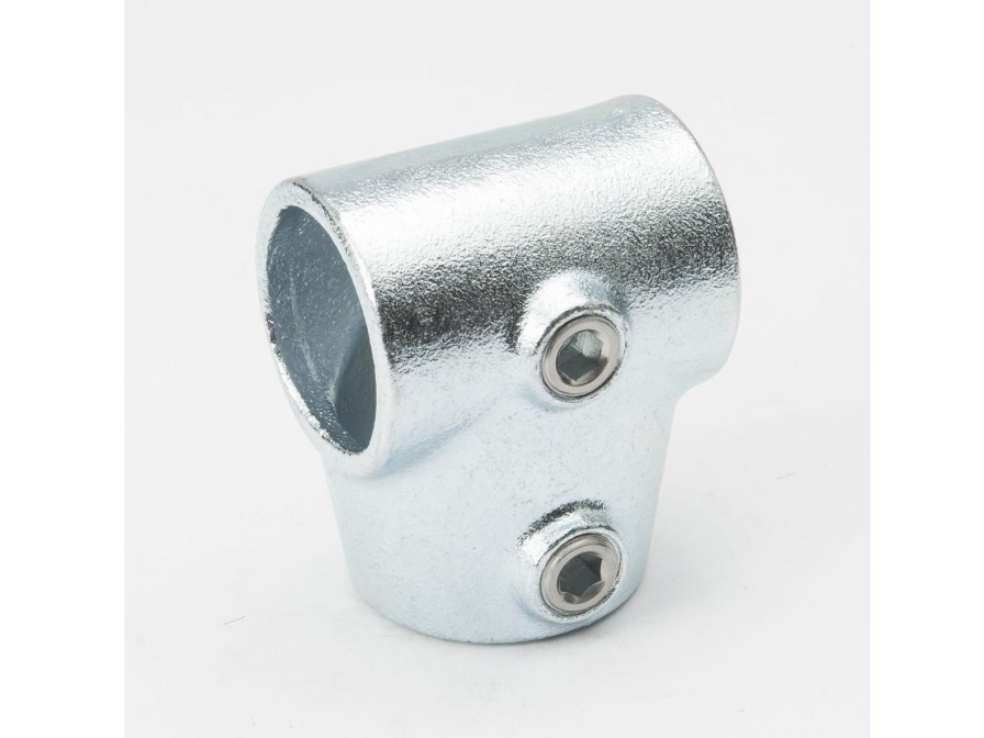 Structural Fittings & Pipe SteelTek Tees | Galvanized 1-1/4-In Single Short Tee