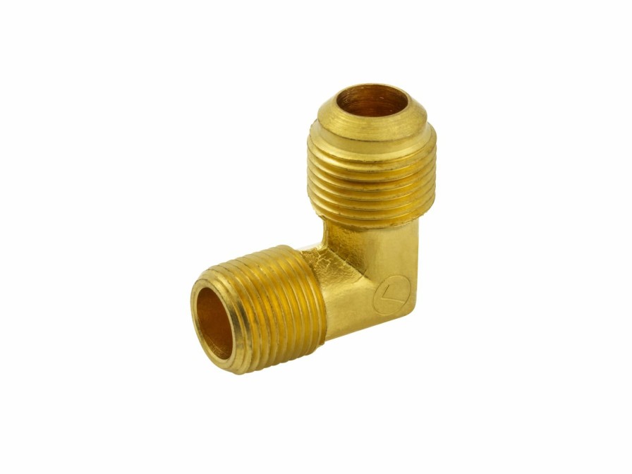 Valves, Fittings & Connectors ProLine Series Flare Fittings | Brass 1/2-In Fl X 1/2-In Mip Male Elbow