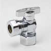 Valves, Fittings & Connectors ProLine Series Angle Stops | Chrome Plated Brass 5/8-In Comp X 7/16-In Slip Angle Stop